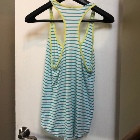 4/$10 express striped racerback tank - Picture 2 of 3